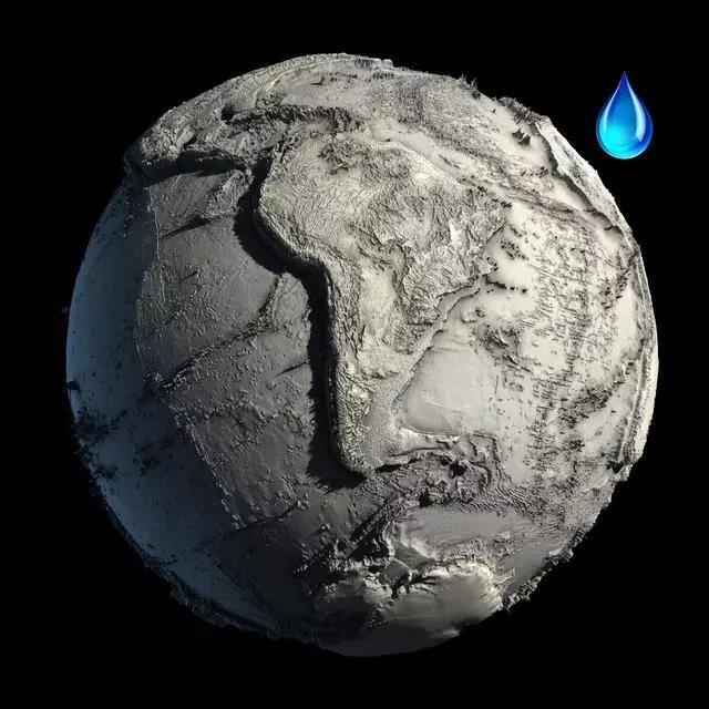等科学家把地球的水抽干后，人们更加知道水资源的珍贵